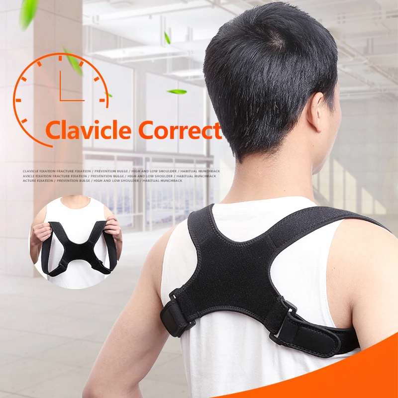 

Sports Spine Back Shoulder Posture Corrector Clavicle Posture Correction Band Humpback Back Pain Relief Corrector Brace