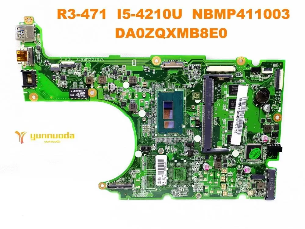 Original for font b ACER b font R3 471 laptop motherboard R3 471 I5 4210U NBMP411003