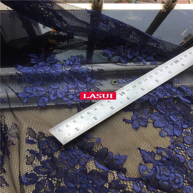 LASUI 1,5 м* 1,5 м = 1 шт. Многоцветный полый шнур кружево с ресничками Ткань Мягкое французское кружево для diy свадебное платье аксессуары C0193