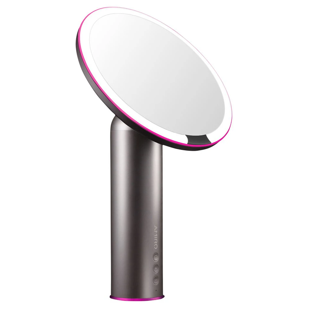AMIRO Smart Sensor Макияж Зеркало 8 дюймов светодиодный перезаряжаемый HD макияж зеркало