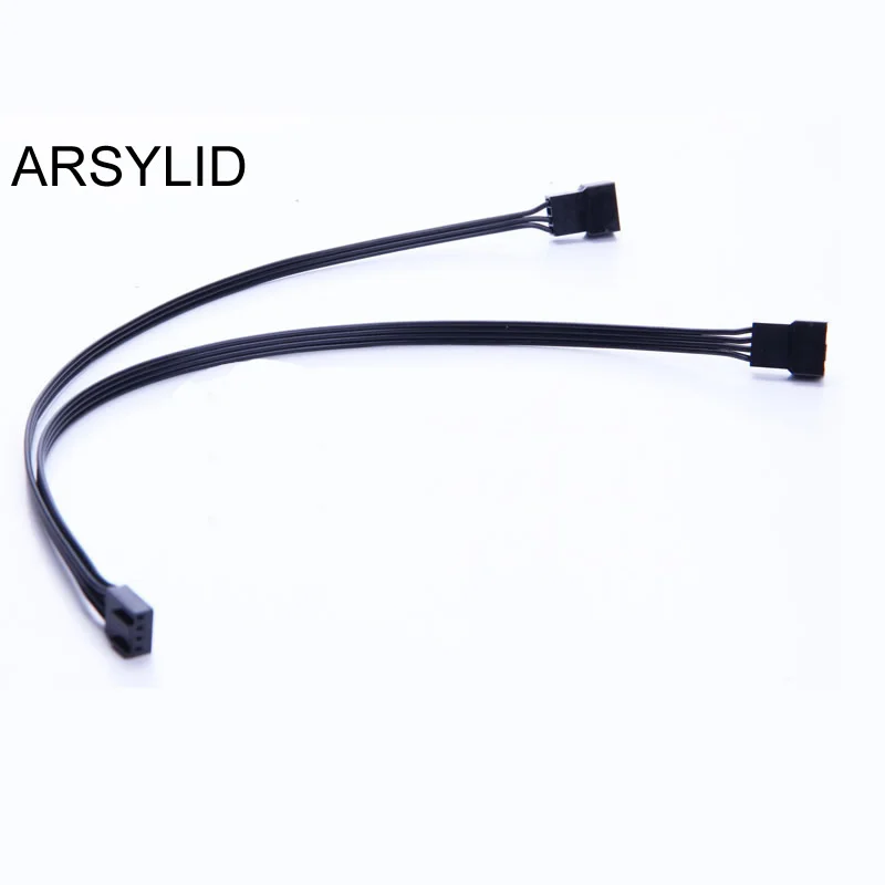 

ARSYLID Converte Cable 4pin 1 to 2 support PWM Extension cable for fan 30cm RoHS