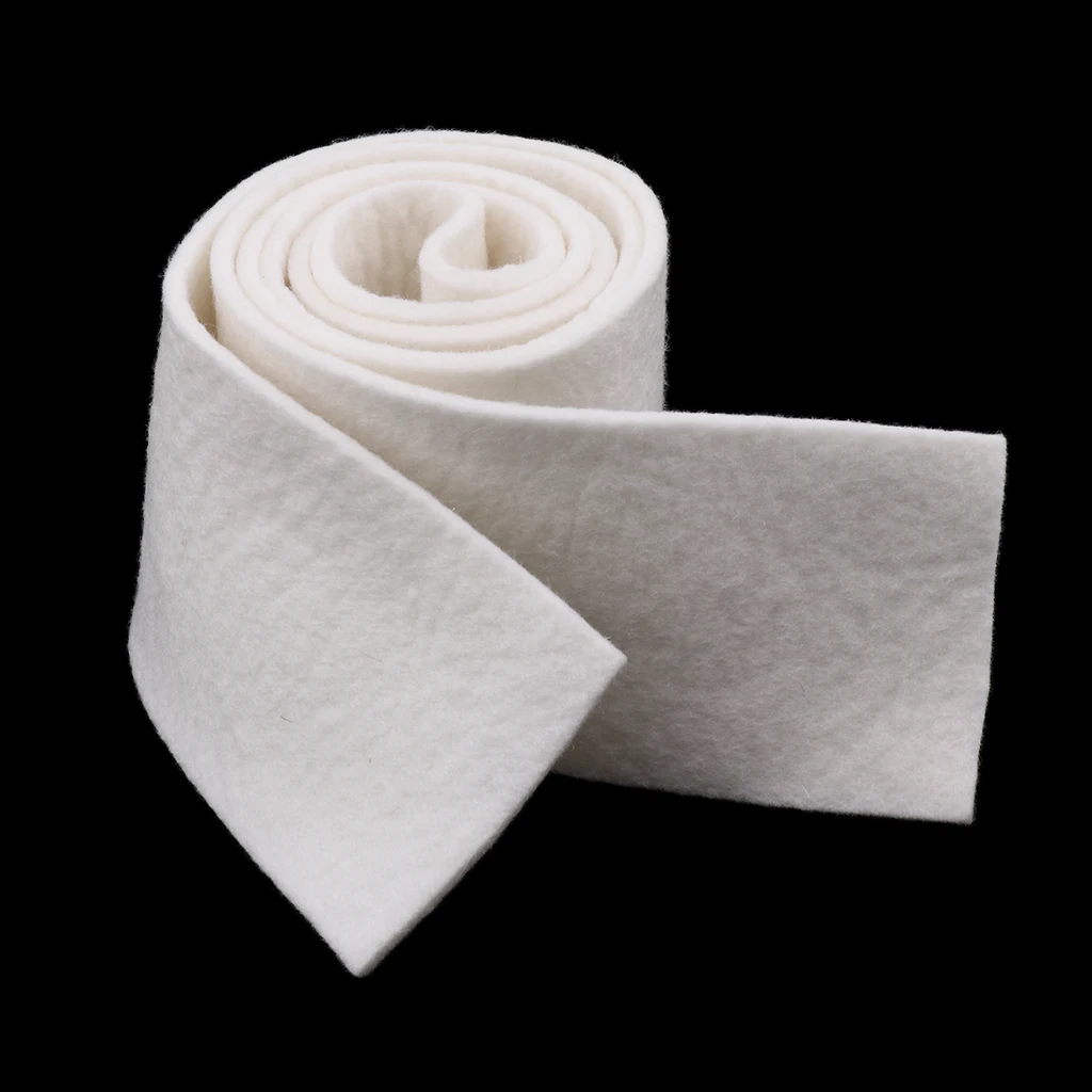 1x 52' Woolen Grand Piano Damper Lifter Felt For Piano Repair Replacement White