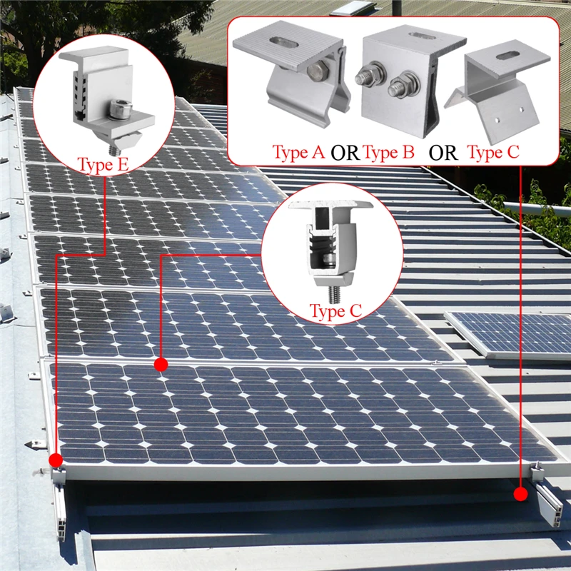 New 5 Types Solar Panel Mounting Bracket Photovoltaic Support Single Stainless Steel System Accessories For Rv House Boat huismerk kopen in de aanbieding New 5 Types Solar Panel Mounting Bracket Photovoltaic Support Single Stainless Steel System Accessories For Rv House Boat huismerk kopen in de aanbieding