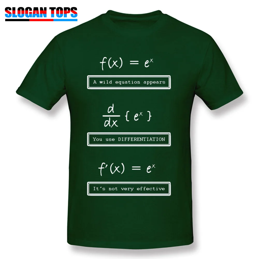 Group Fall Cotton O Neck T Shirt Short Sleeve Slim Fit Tops & Tees Fashion Casual Top T-shirts Wholesale Not Very Effective Maths Dark Shirt 19635 dark