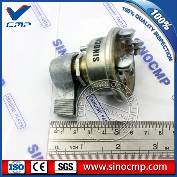 SINOCMP 3 plug 7N-4160 короткий ключ зажигания переключатель для стартер для экскаватора