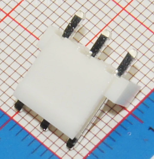 

100pcs VH3.96-3P 3Pin Connector Pin Header VH-3P 3.96mm Plastic base Metal Pin Profess