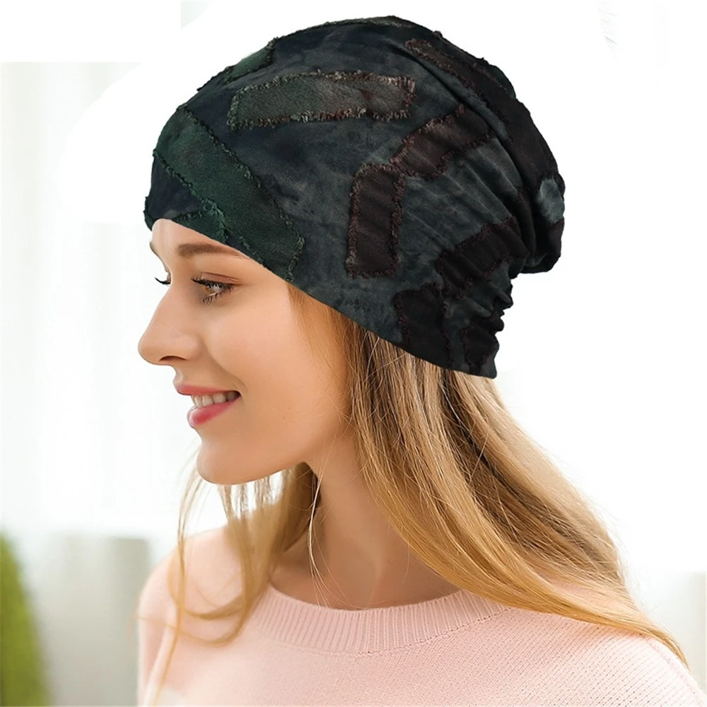 JAYCOSIN для женщин s шапки осень Индии мусульманских Эластичный Тюрбан шляпа камуфляж выпадение волос платок обёрточная бумага DropshipingJuly24 P45