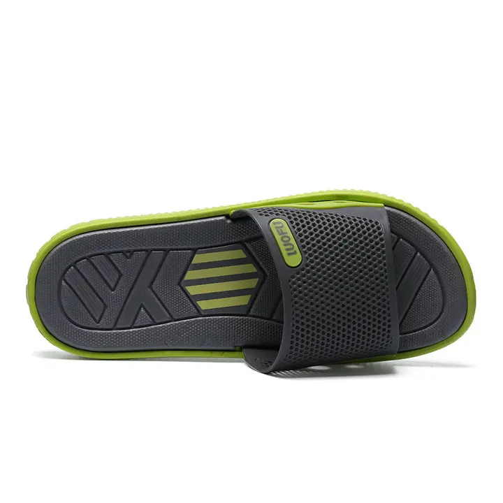 Fashion Beach Slipper Hot Sell Mens Leisure Walk Flip Flops Slide Indoor Outdoor Casual Beach Eva Shoes Slipper For M ( (23)