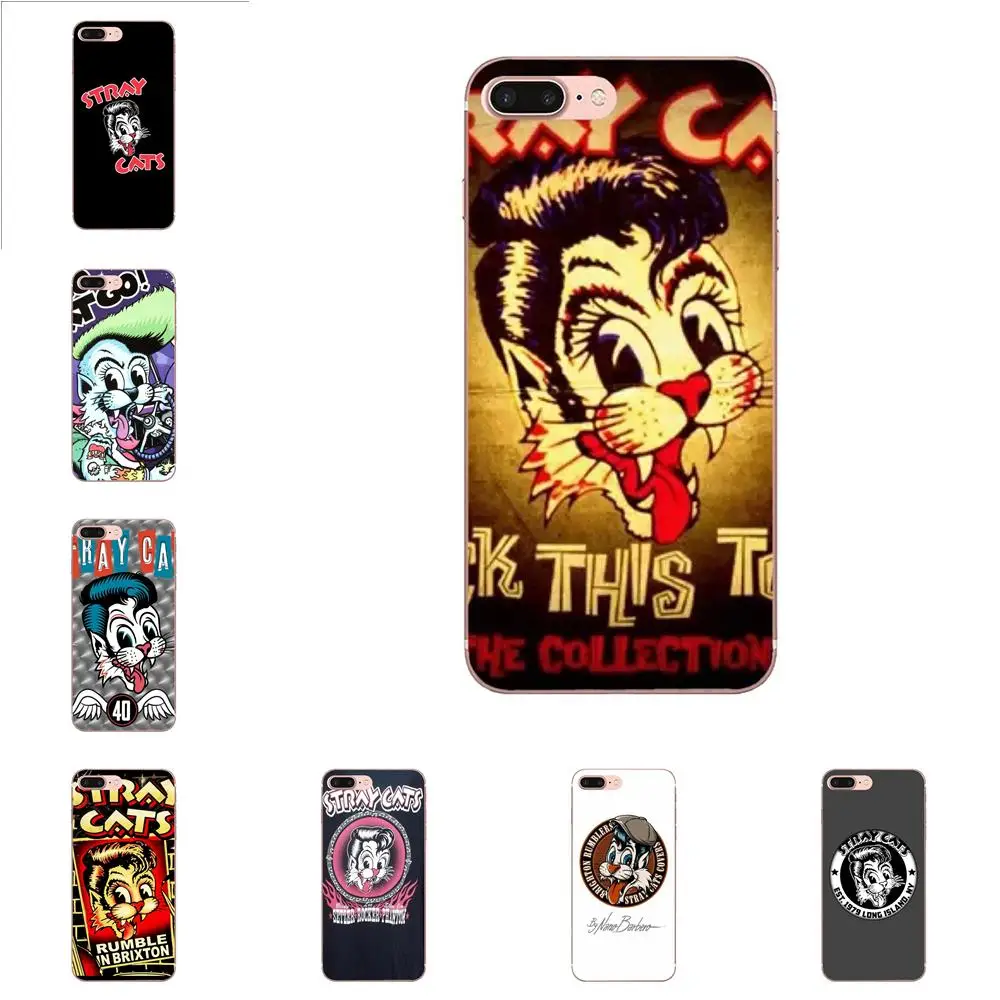 

Soft Capa Cover Stray Cats Rockabilly For Galaxy Grand Alpha G850 Core2 Prime S2 I9082 A3 A5 A7 On5 On7 2015 2016 2017