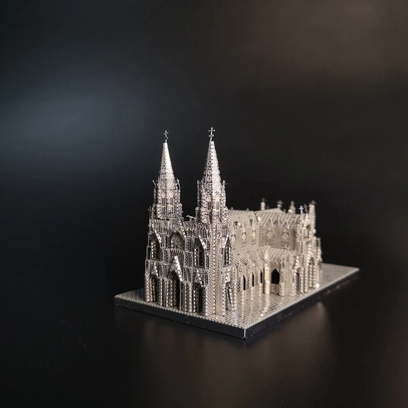 HK NANYUAN ST. PATRICK'S CATHEDRAL 3D головоломка металлическая сборка модели домашнего интерьера украшения diy архитектура