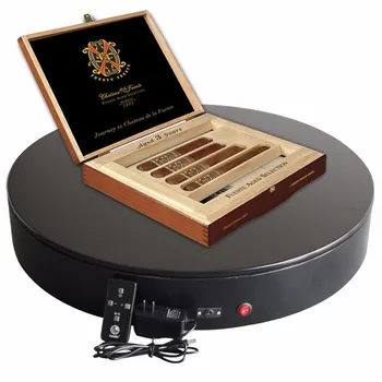 

3 Speed Change Remote And Manual Control 35/50/100 Secs/Circle 60X10CM Electric Turntable Display Stand Rotary Model Show 80kg