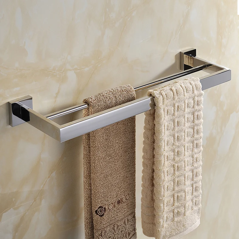 Зеркальный полированный SUS 304 аксессуары для ванной комнаты из нержавеющей стали набор крючок для полотенец и туалетной бумаги держатель одежды