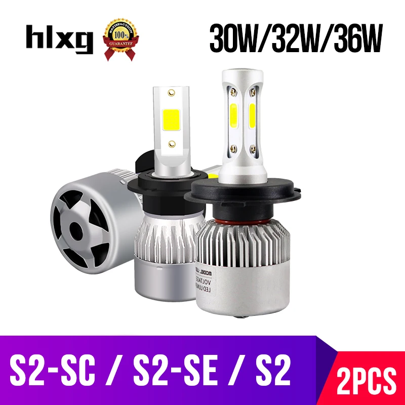 

hlxg H4 LED H7 Car HeadLight Bulbs H11 H8 9006 HB3 9005 H1 8000LM 6000LM 4500LM Car Accessories 6500K 12V led Bulbs Motorcycles