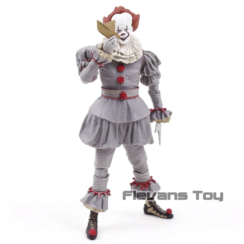 NECA Stephen King's It Pennywise Джокер, клоун BJD Joint Move Фигурки игрушки куклы для Хэллоуина подарок