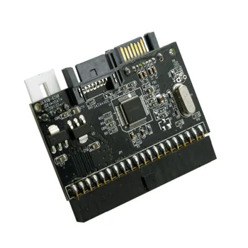

CYDZ IDE 100 133 DVD CD to two Serial SATA 7PIN Adapter Converter for Hard disk Drive