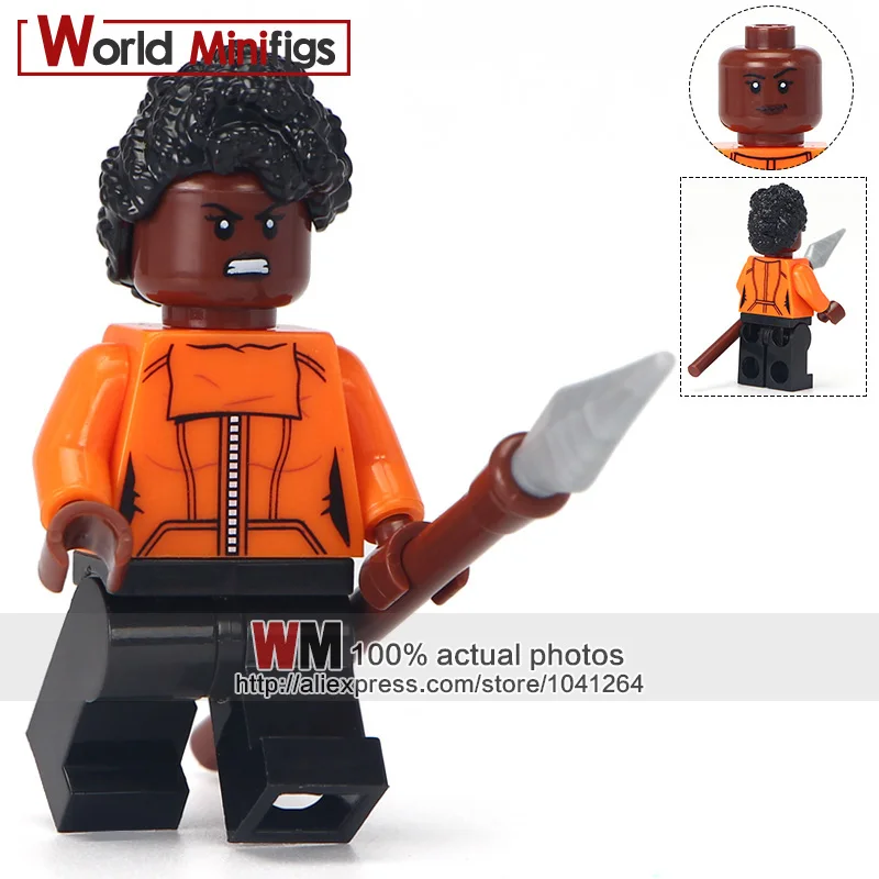 

Single Sale Super Heroes Shuri Black Panther Thor Loki Falcon Captain America Dolls Model Building Blocks Children Gift Toys