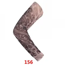 Анти-солнце мода Мужская и Женская Татуировка рука наколенник высокоэластичный нейлон Хэллоуин вечерние Танцевальная вечеринка тату рукав