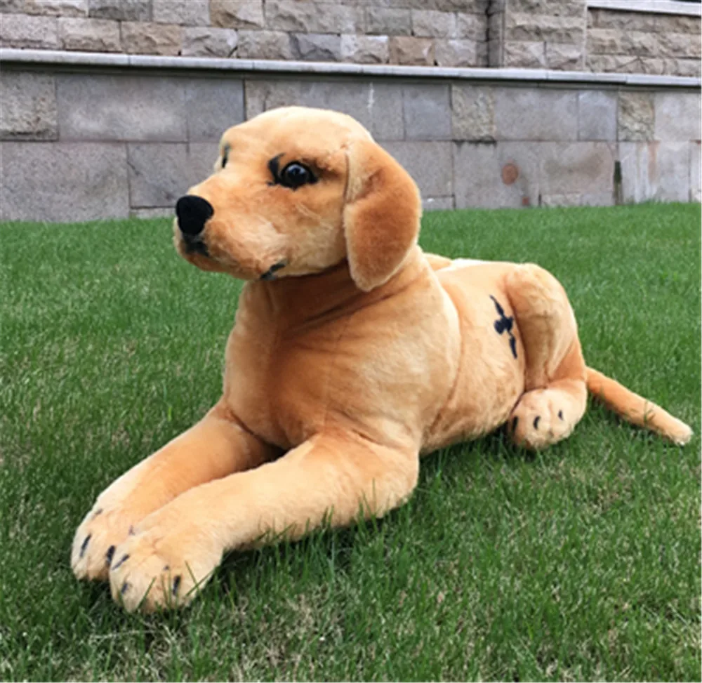 Big Stuffed Soft Plush Cute Labrador Retriever Dog Simulation Toy2
