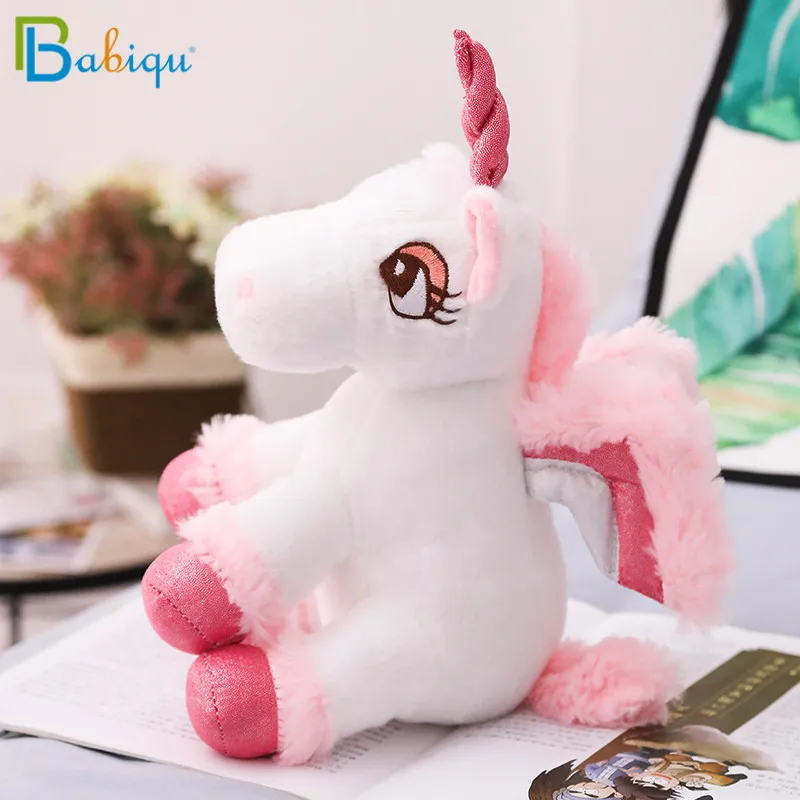 

Babiqu 1pc 30cm cute rainbow unicorn plush toy, Stuffed Animal, kids toys, Christmas gifts