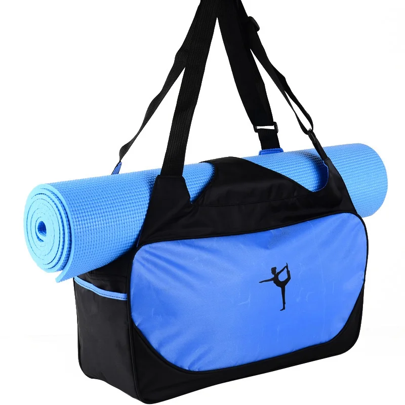 Водонепроницаемый Йога Пилатес чехол сумка рюкзак для переноски многофункциональный чехол сумка для переноски животных - Цвет: Sky blue