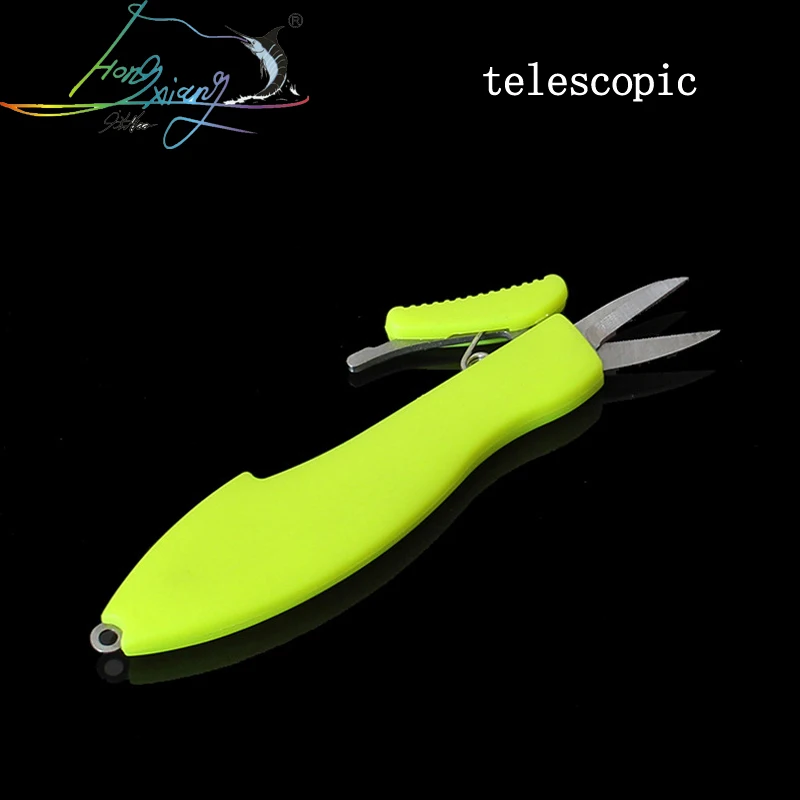 

Shrimp-Shaped Stainless Steel Fish Use Scissors Accessories Folding Fishing Line Cut Clipper Fishing Scissor Tackle