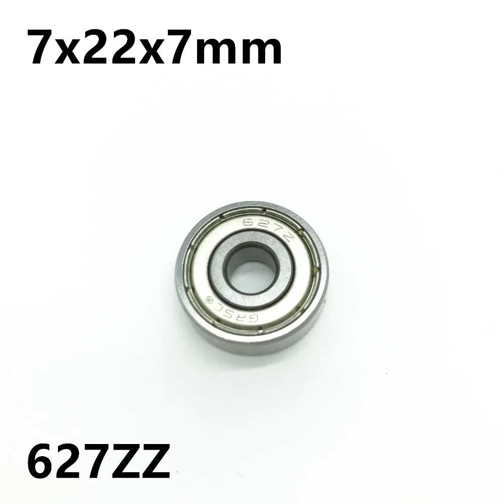 10Pcs 627ZZ 627 2RS 627 2Z R 2270ZZ 7x22x7 mm Deep groove ball bearing ...