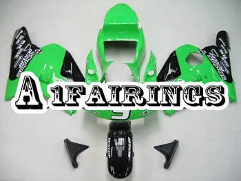 

High Quality Cowlings for Kawasaki ZXR400 ABS Plastic Bodywork Motorcycle ZXR400 Panels Green Black Fairings Motorbike Body Kits