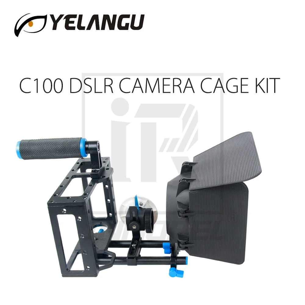 C100 DSLR Rig Camera Cage Kit (включая Case and Follow focus) | Электроника