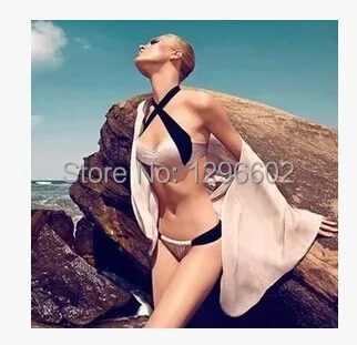 S07 2013 Fashion Brand Tassel Bra Woman Sexy Bikini Set PAD Swimsuits Sport Fringe Top Swimwear Beachwear |