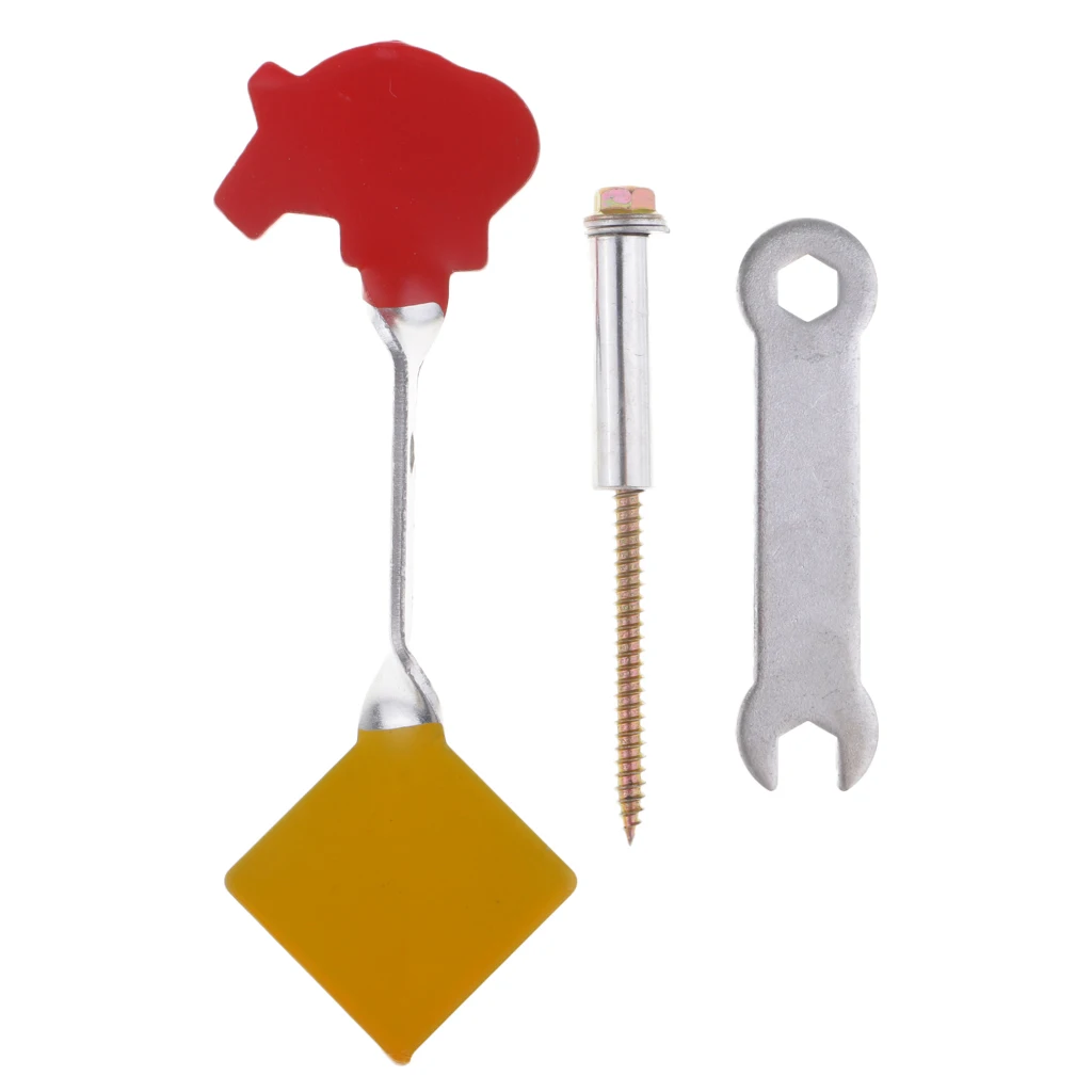 Stainless Steel Spinner Target Plinking Target Shooting Target 3mm Boar FOR Upright Surface, Wall, Tree, Stick