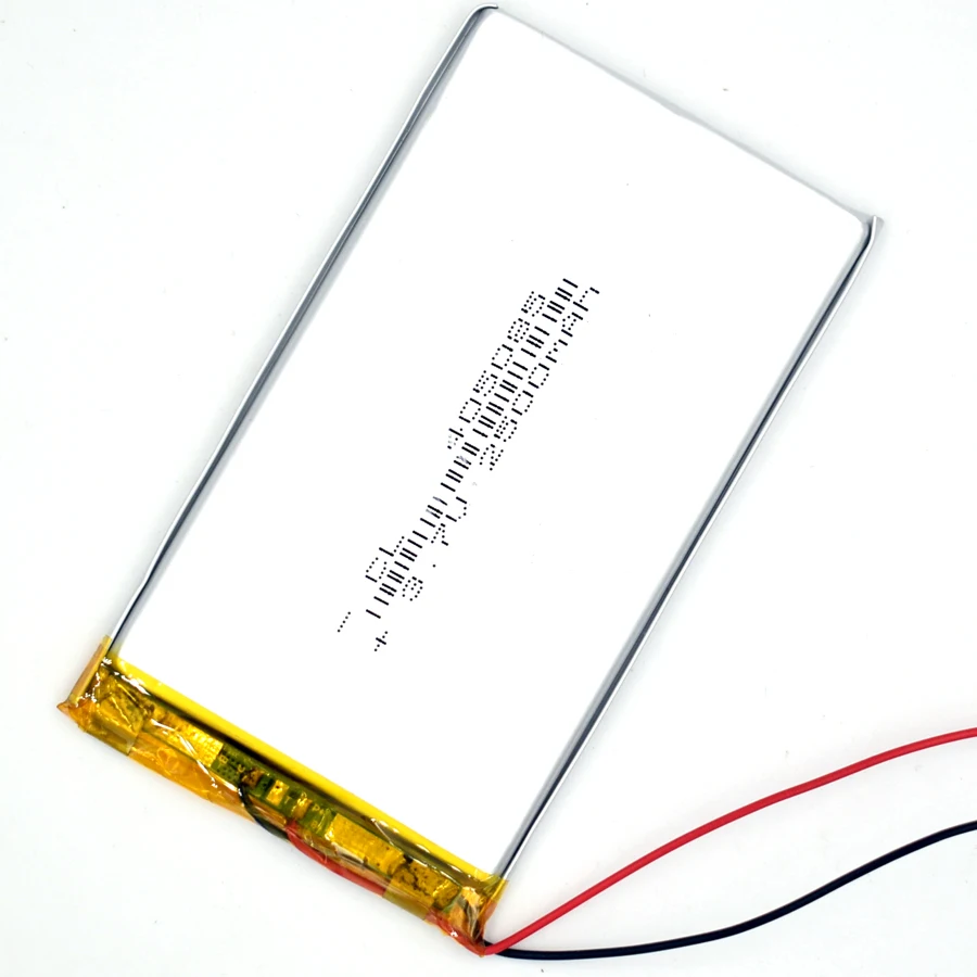 5 шт 3,7 V 2500 mAh 405085 литий-полимерный Перезаряжаемые Батарея Li Po ионный Li для gps Bluetooth игрушка со светодиодом MP3 MP4 045085