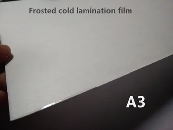 

A3 pvc self adhesive cold lamination film with frosted surface