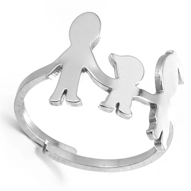 three figure rings (4)