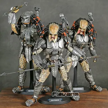 

Hot Toys 1/6 AVP Alien vs Predator Scar Predator Ver. 2.0 MMS190 PVC Action Figure Collectible Model Toy