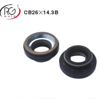 

car compressor LIP TYPE Rubber-mounted shaft seal,oil seal for the compressor of jianshe CB26X14.3B