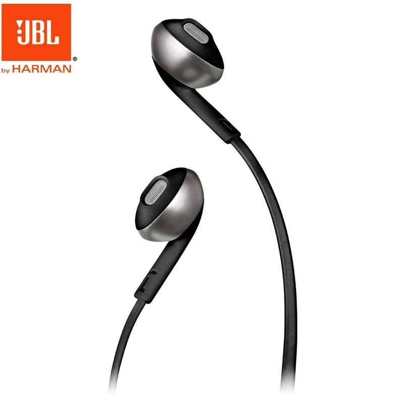 Оригинальные JBL 205BT Bluetooth Беспроводные спортивные наушники динамические с