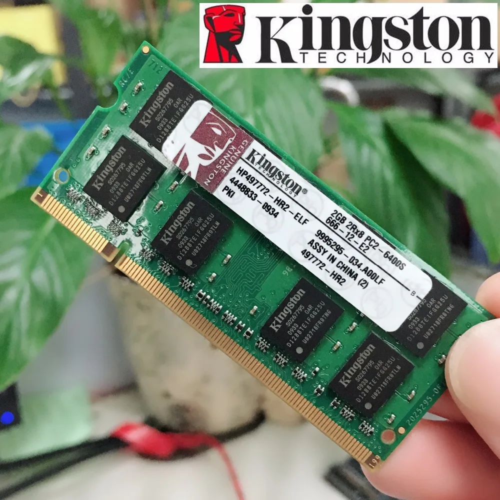 Оперативная память kingston 2 ГБ 2G PC2 DDR2 800 МГц 800 МГц 6400 6400 с оперативная память Memoria модуль ноутбук