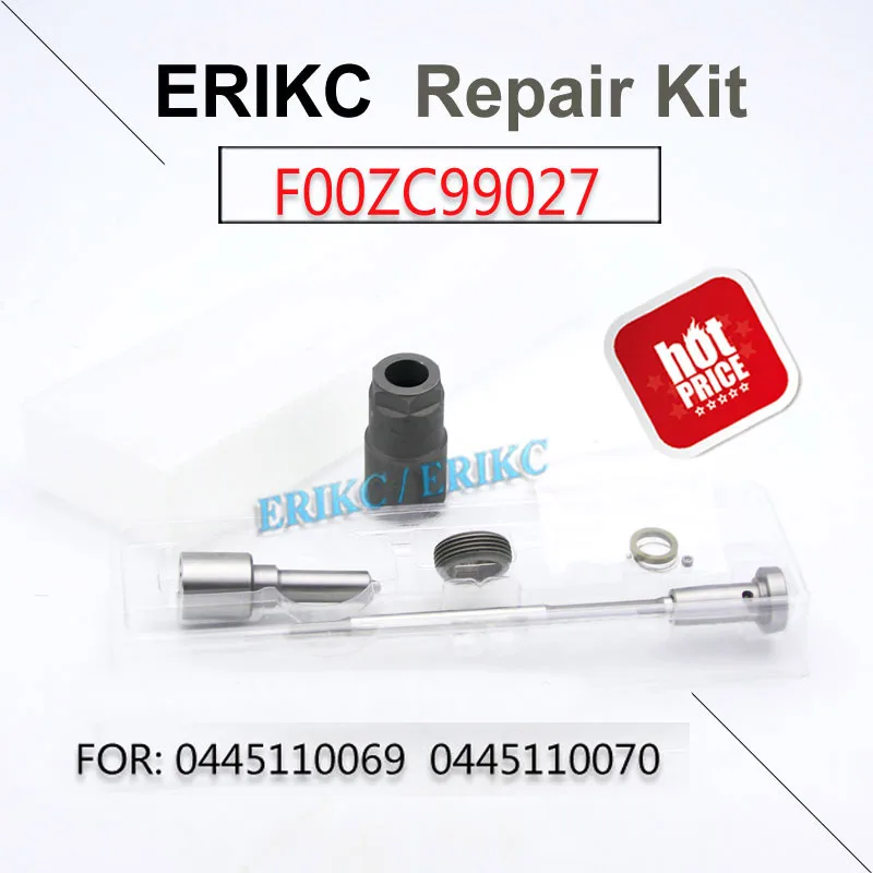 ERIKC F00ZC99027 комплект для ремонта топливного инжектора дизельного двигателя сопло