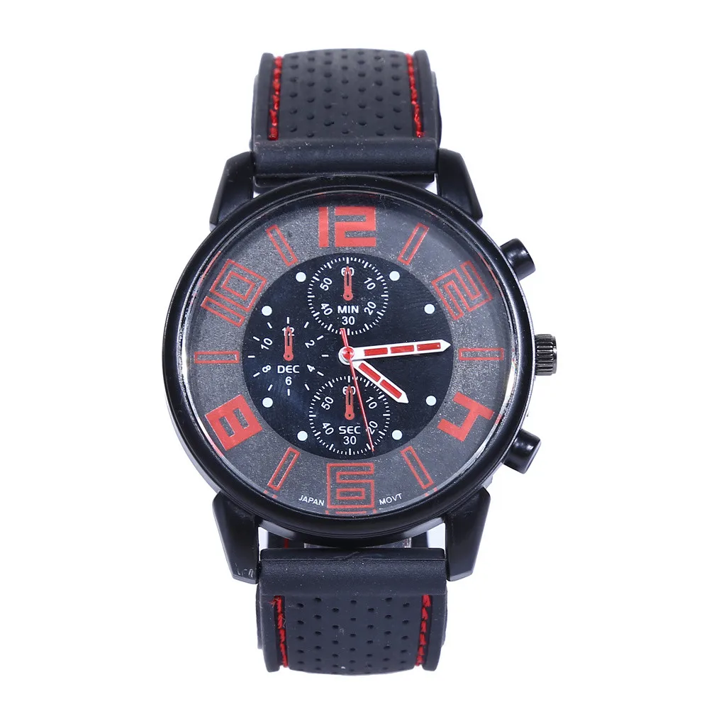 Мужские Модные Спортивные кварцевые наручные аналоговые часы из нержавеющей стали Reloj de hombre Wd3 sea - Цвет: D