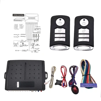 

Car Alarm System 13P Car Auto Remote Central Kit Door Lock Locking System With Key Central Locking with Remote Control