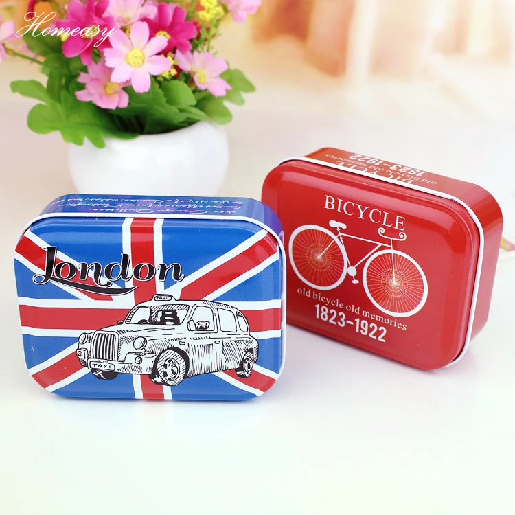 Homeasy 8 шт./лот разноцветный контейнер для кофе чая путешествий по Лондону