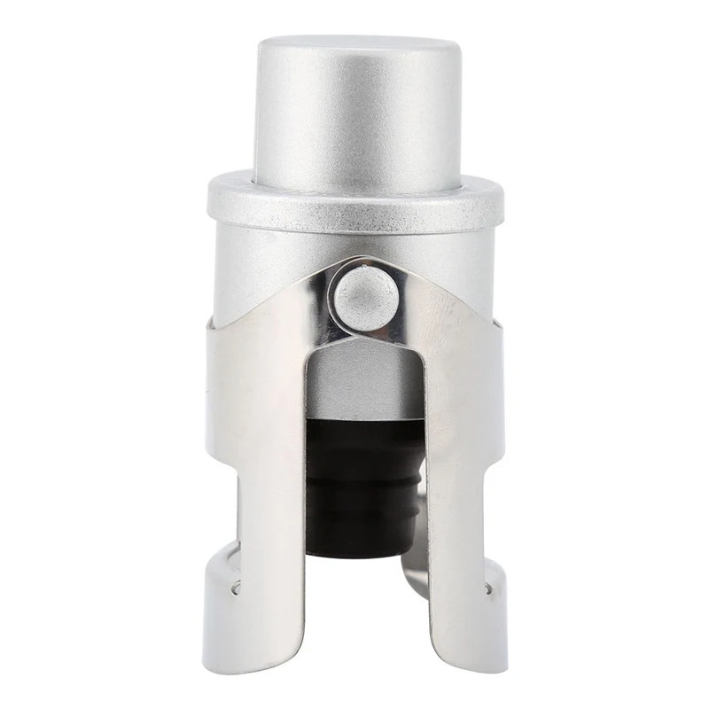 Vacuum Sparkling  Stainless Steel Red Wine Champagne Bottle Preserver Air Pump Stopper Vacuum Sealed Saver