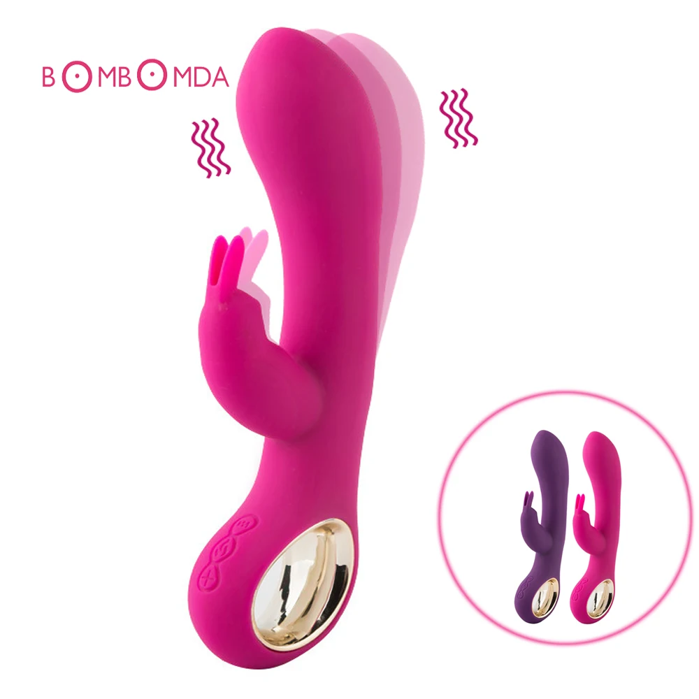 

10 Speeds Dual Motor Heating Rabbit Vibtrator Clitoris Stimulator Warm Vibrator Sex Toys for Adults Masturbator for Female male