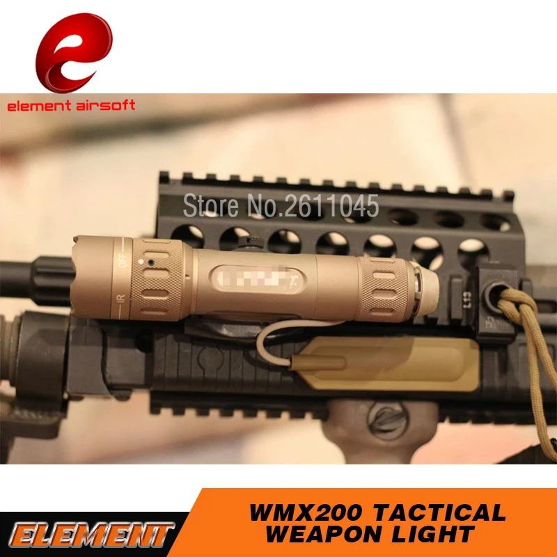 Element Airsoft WMX200 тактический флэш-Светильник ИК лазерный светильник охотничий флэш-светильник WMX200 страйкбол стробоскоп оружие пистолет светильник NE04014