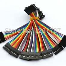 10 шт. 8pin 10 см 2.54 мм Женский перемычку Dupont кабеля для Arduino