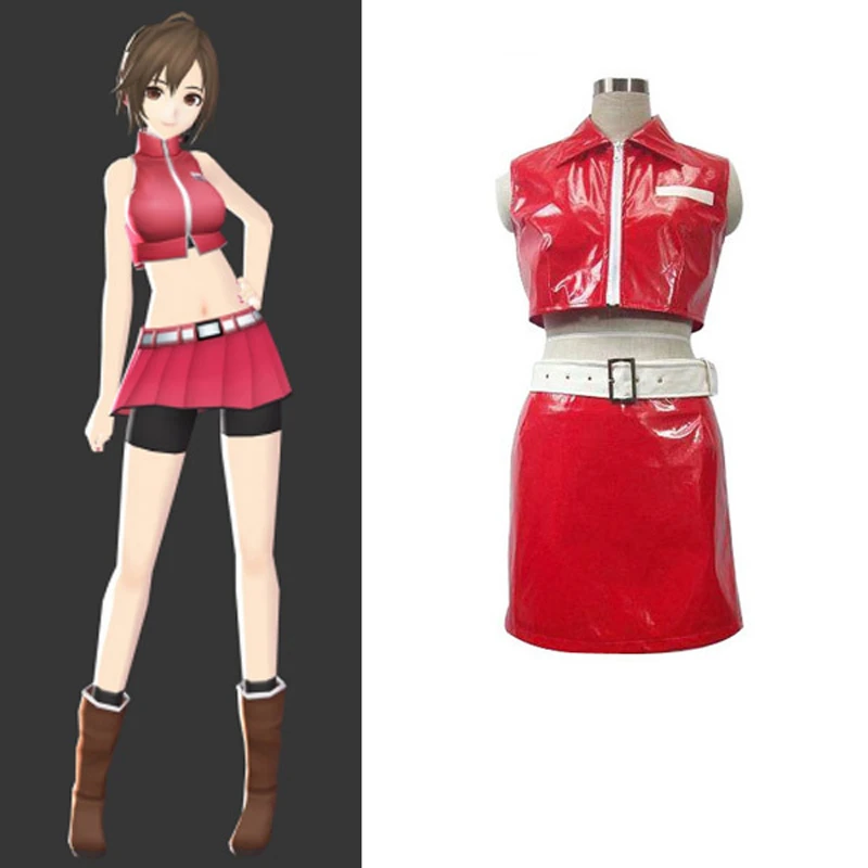 Vocaloid Sakine Meiko Cosplay Cute Red Dress Full Set Women Girl S Halloween Costumes Free Shipping Halloween Costume Halloween Costumes Free Shippingmeiko Cosplay Aliexpress