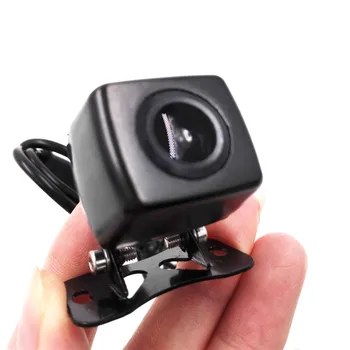 

High Quality Universal Car Parking Reversing Camera Night Vision Waterproof Metal Square ABS Black Car Rear View Camera 650L
