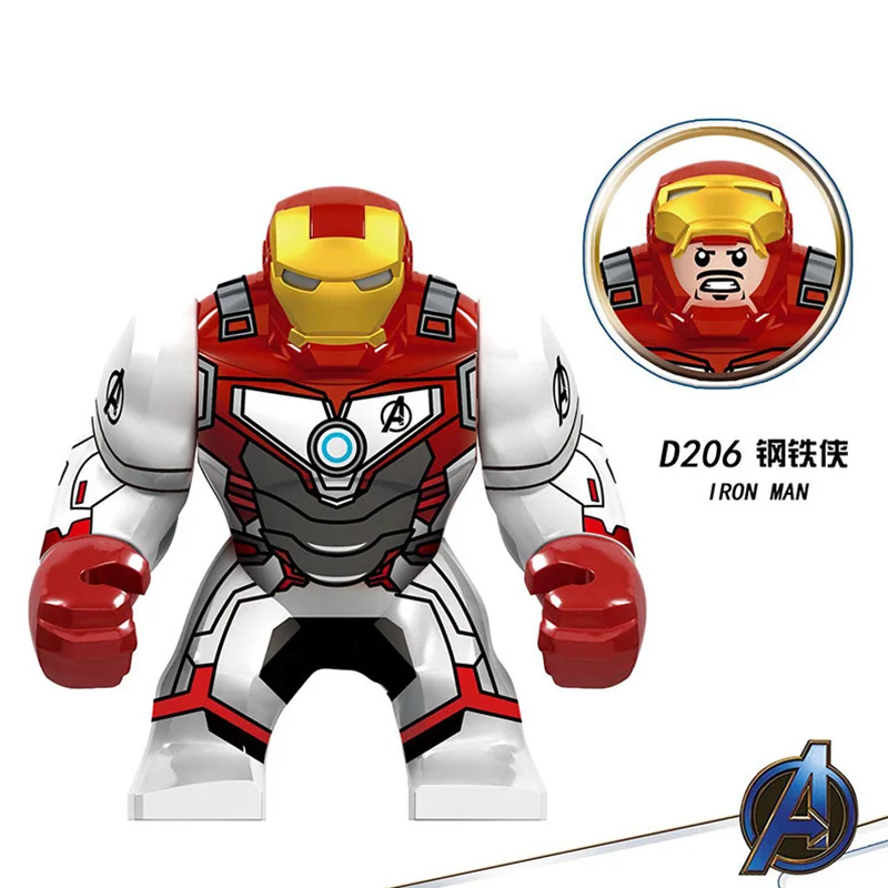 Big Decool Thanos Large Anti Venom Riot Carnage Iron Man Monger Whiplash Hulk Buster Building Block 5