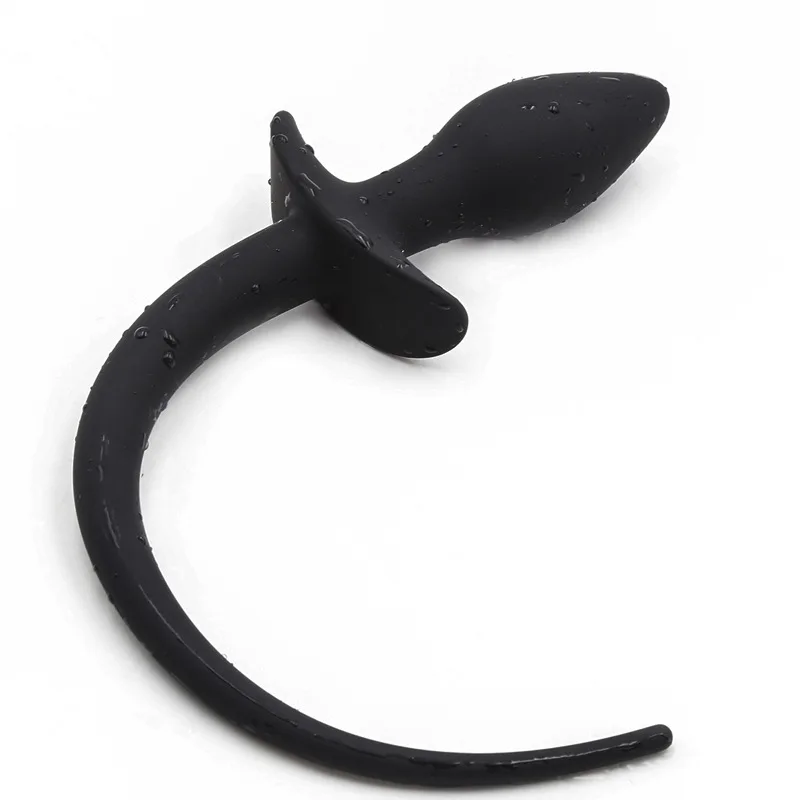 Silicone Dog Tail Anal Toys G-spot Stimulator Butt Plug Slave Anal Expander Women Men Gay Sex Game BDSM Erotic Toys Sex Products