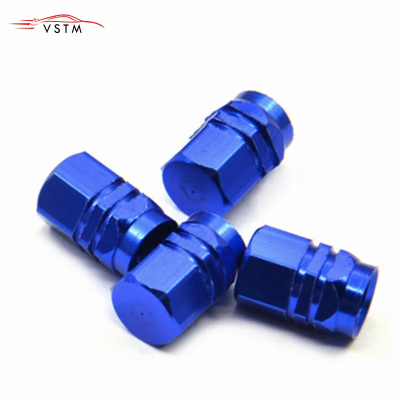 

4pcs/set Theftproof Aluminum Car Wheel Tires Valves Tyre Stem Air Caps Airtight Cove Dustproof Cover Car Styling Accessories